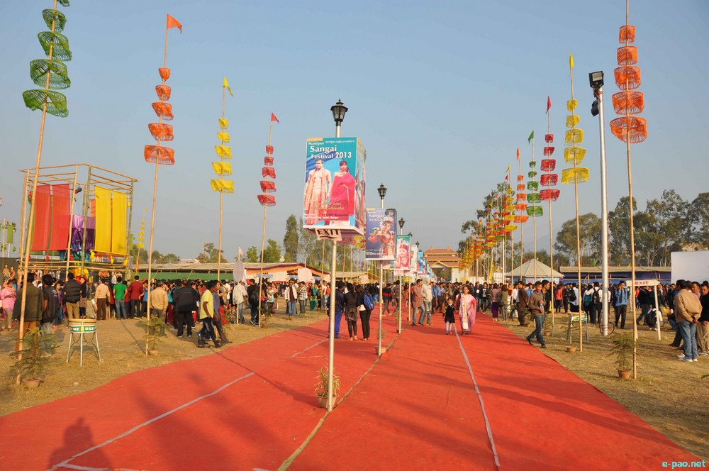 Last Day :  Closing function and Choreographic Presentation - 'Manipur Culture'   at Manipur Sangai Tourism Festival 2013  at BOAT, Imphal :: November 30 2013