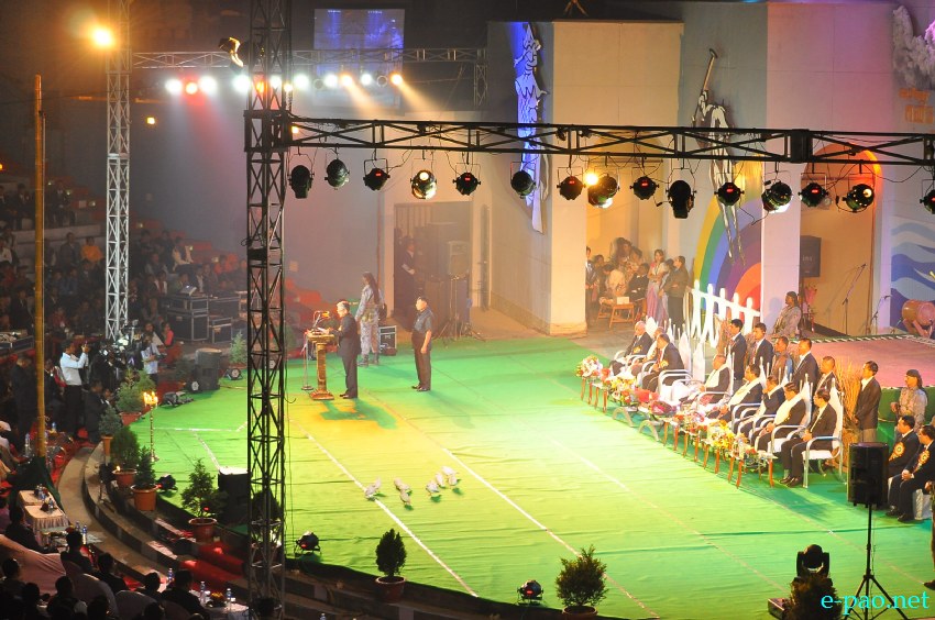 Manipur Sangai Tourism Festival 2013 : Opening day at BOAT , Palace Compound :: November 21 2013