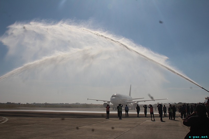 Golden Myanmar Airlines flight originating from Mandalay, Myanmar landed at Tulihal International airport on November 21 2013