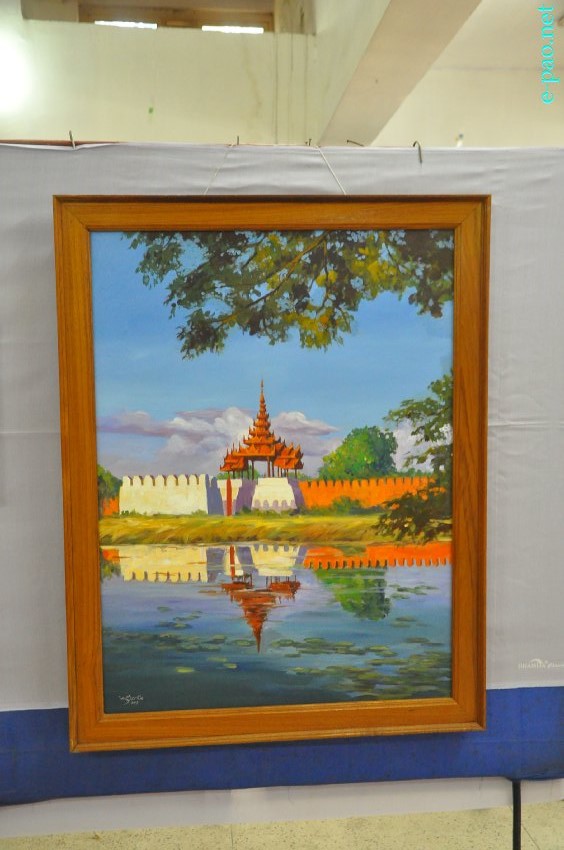 Myanmar Art Exhibition by Mandalay Art Club at Manipur Sangai Festival 2013 :: November 22 2013