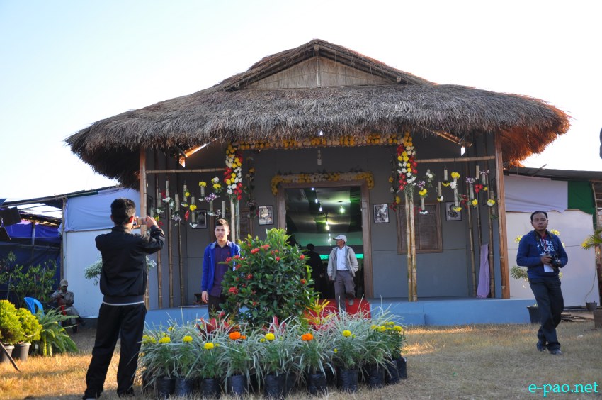 Day 2 : A stall from Dept of Horticulture and Soil Conservation, Govt of Manipur at Manipur Sangai Tourism Festival 2013 :: November 22 2013