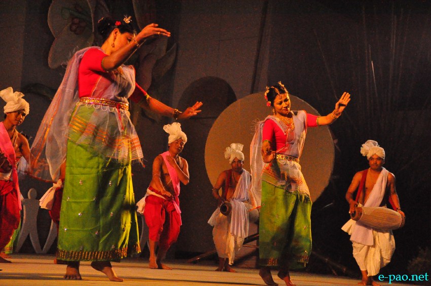 Day 2 : Nritya Sangam by Tapasya - A Dance performance   at Manipur Sangai Tourism Festival 2013 at BOAT :: November 22 2013