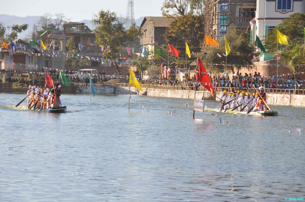 Day 3 : Hiyang Kumei (Traditional Boat Race) at Konung Thangapat at Manipur Sangai Tourism Festival 2013 :: November 23 2013