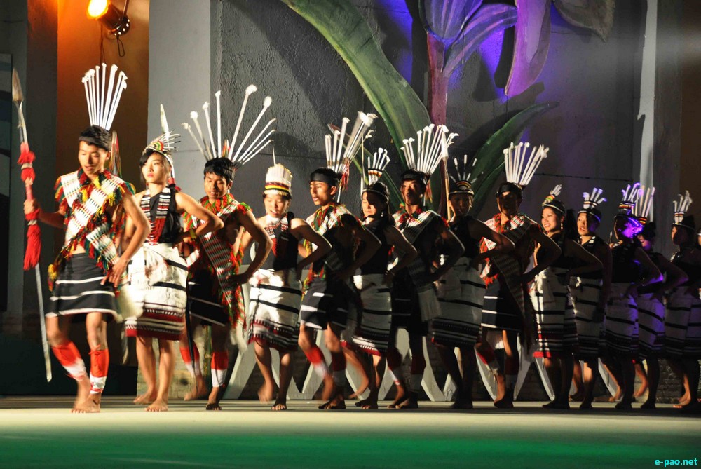 Day 3 :  Artists from Senapati District performance   at BOAT  at Manipur Sangai Tourism Festival :: November 23 2013