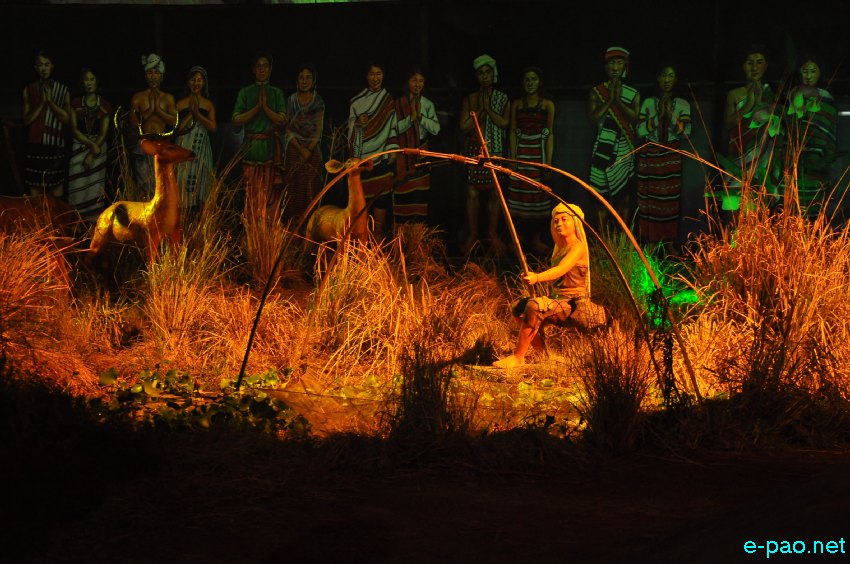 Day 4 : A Scene of the crowded people at Manipur Sangai Tourism Festival 2013  at BOAT :: November 24 2013