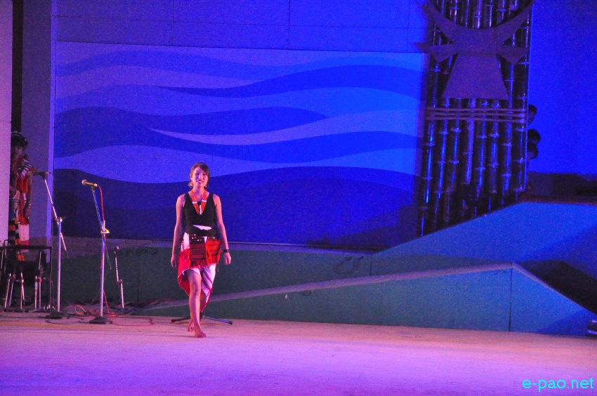 Day 4 : Cultural Dances  by  artistes from Tamenglong District   at Manipur Sangai Tourism Festival 2013  at BOAT :: November 24 2013