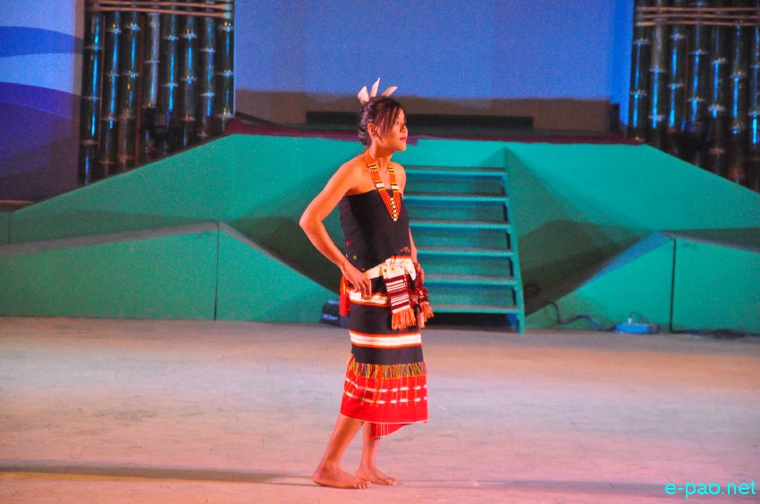 Day 4 : Cultural Dances  by  artistes from Tamenglong District   at Manipur Sangai Tourism Festival 2013  at BOAT :: November 24 2013