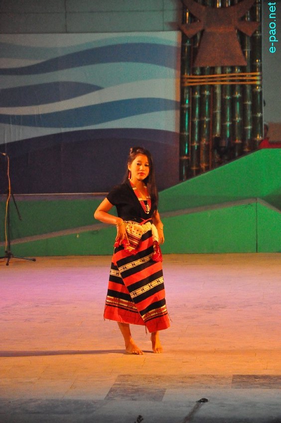 Day 4 : Cultural Dances  by  artistes from Tamenglong District   at Manipur Sangai Tourism Festival 2013  at BOAT :: November 24 2013