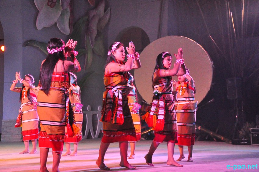 Day 4 : Cultural Dances   by   artistes from Tamenglong District   at Manipur Sangai Tourism Festival 2013  at BOAT :: November 24 2013