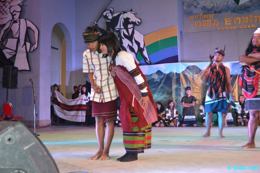 Day 5 :  Cultural Dances  by  artistes from Churachandpur District   at Manipur Sangai Tourism Festival 2013  at BOAT :: November 25 2013