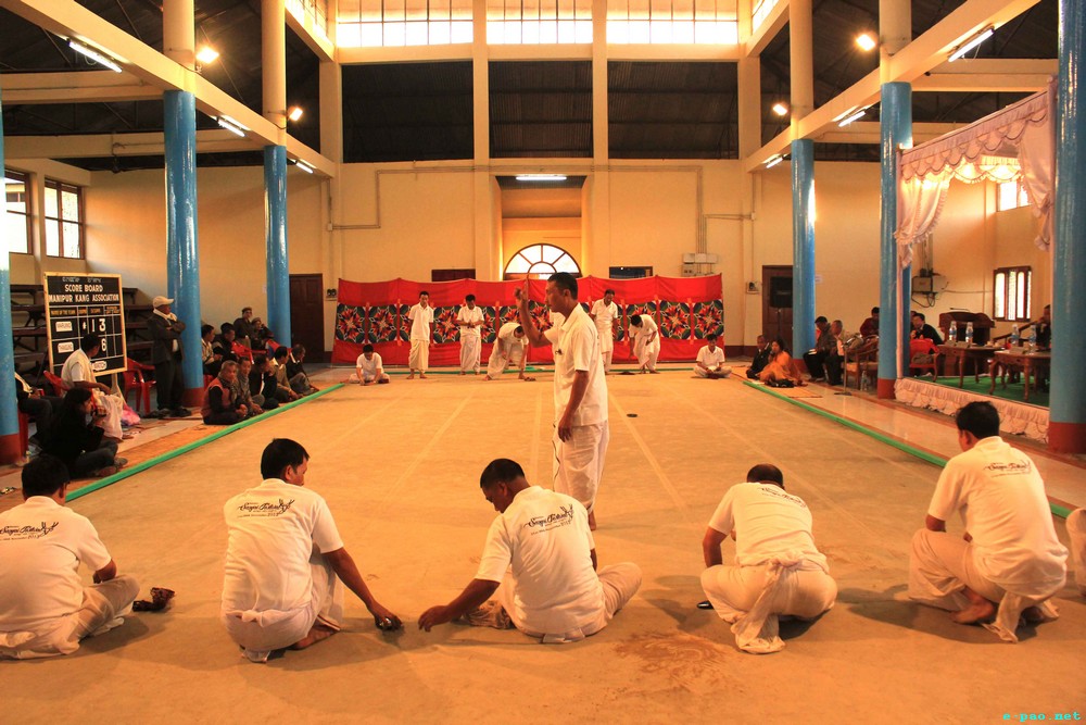 Day 5 : Exhibition of the Game of 'Kang' at Manipur Sangai Tourism Festival 2013  at Khuman Lampak :: Nov 25 2013