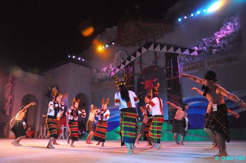 Day 6 :   Cultural Programmes by artistes of Chandel District    at Manipur Sangai Tourism Festival 2013  at BOAT :: November 26 2013