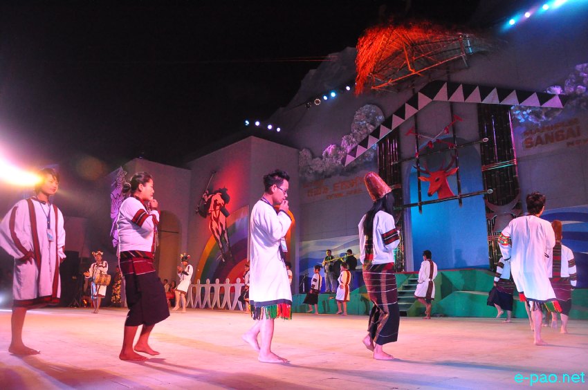 Day 6 :   Cultural Programmes by artistes of Chandel District    at Manipur Sangai Tourism Festival 2013  at BOAT :: November 26 2013