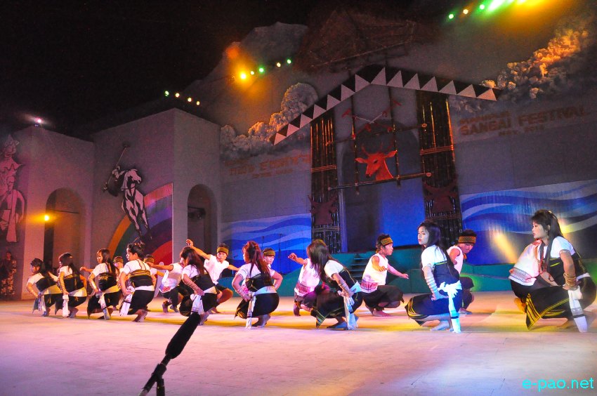 Day 6 :   Cultural Programmes by artistes of Chandel District    at Manipur Sangai Tourism Festival 2013  at BOAT :: November 26 2013
