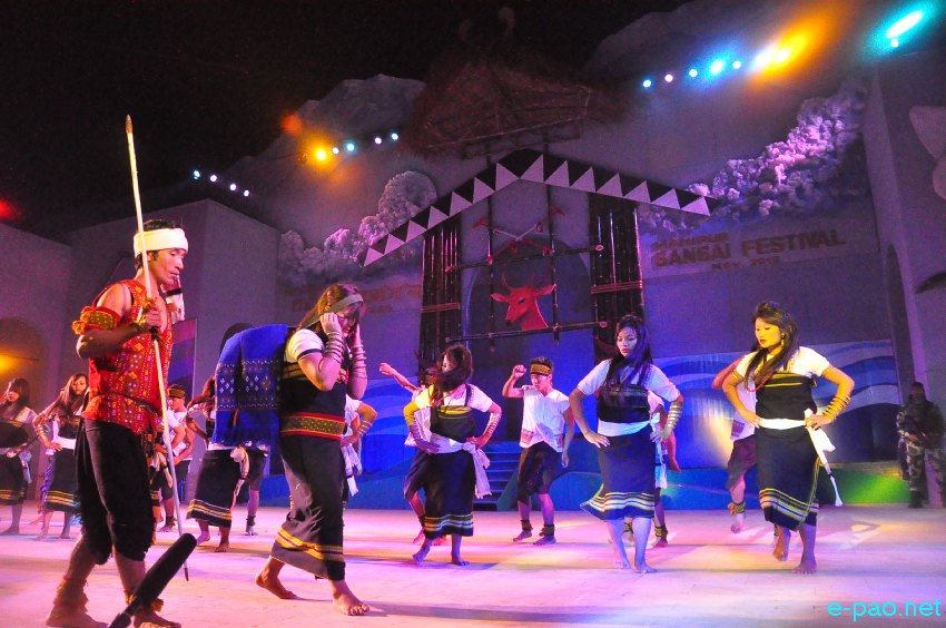 Day 6 :   Cultural Programmes by artistes of Chandel District    at Manipur Sangai Tourism Festival 2013  at BOAT :: November 26 2013