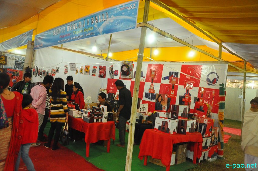 Day 6 : A Scene of some stalls at Manipur Sangai Tourism Festival 2013  at Hapta Kangjeibung, Imphal :: November 26 2013
