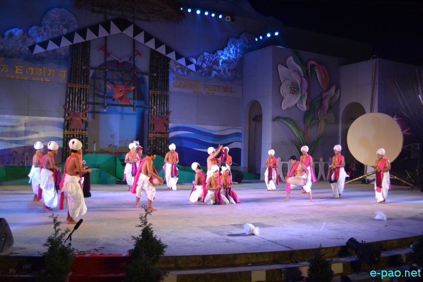 Day 7 :  Kartaal Cholom on  Ektaal Macha performance  at Manipur Sangai Tourism Festival 2013  at BOAT, Imphal :: November 27 2013