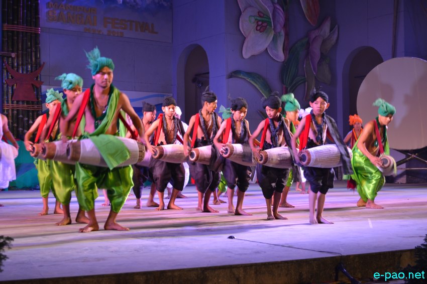 Day 7 :  Pung Cholom : Taal and Laya  performance  at Manipur Sangai Tourism Festival 2013  at BOAT, Imphal :: November 27 2013