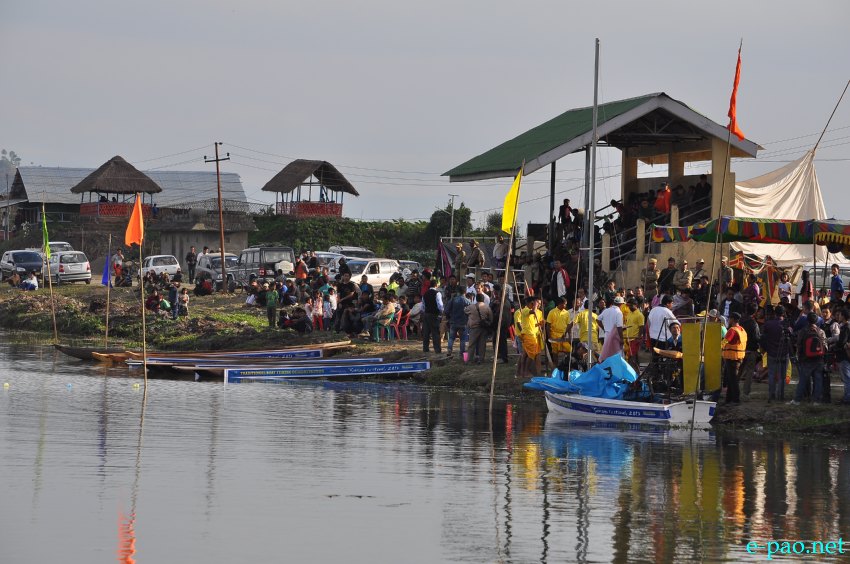 Day 7 : Adventure Sports, Local Boat Racing competition, windsurfing, etc at Manipur Sangai Tourism Festival 2013 at Tukmu, Moirang :: November 27 2013