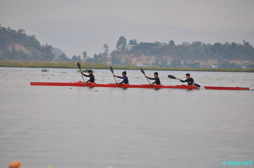 Day 7 :  Adventure Sports,  Local Boat Racing competition, windsurfing, etc  at Manipur Sangai Tourism Festival 2013  at Tukmu, Moirang :: November 27 2013