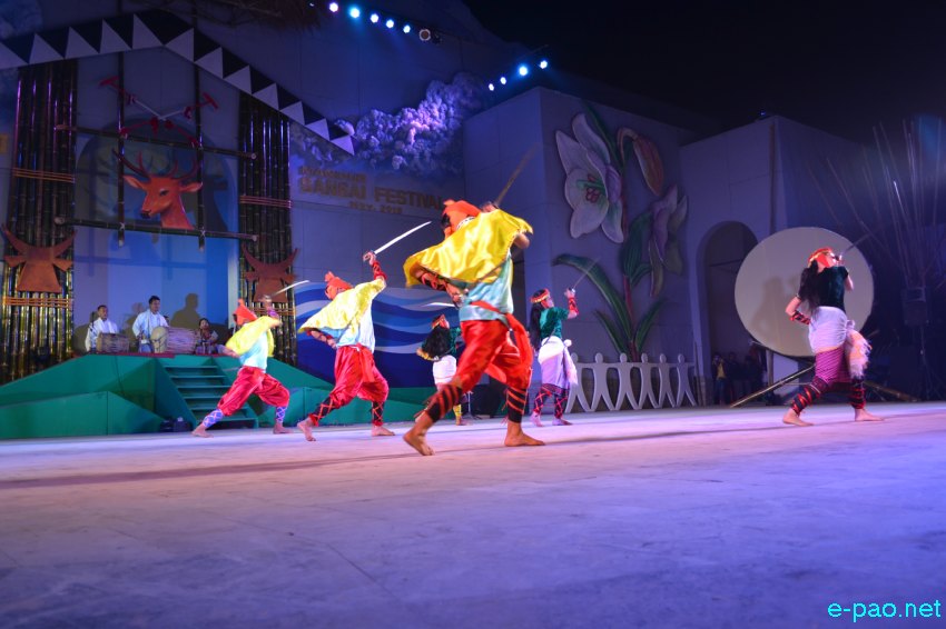 Day 7 :  Thang-Ta, indigenous Martial Arts of Manipur,     performance  at Manipur Sangai Tourism Festival 2013  at BOAT, Imphal :: November 27 2013