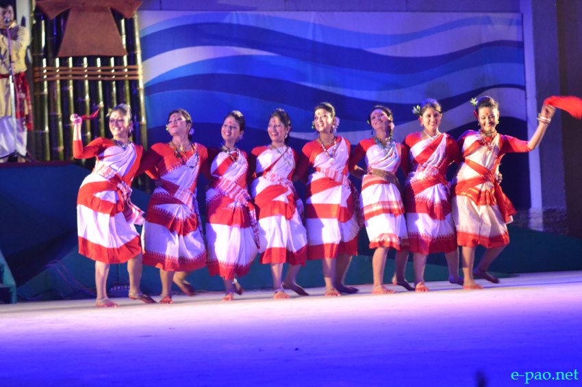 Day 8 : Cultural from Assam  performance  at Manipur Sangai Tourism Festival 2013  at BOAT, Imphal :: November 28 2013