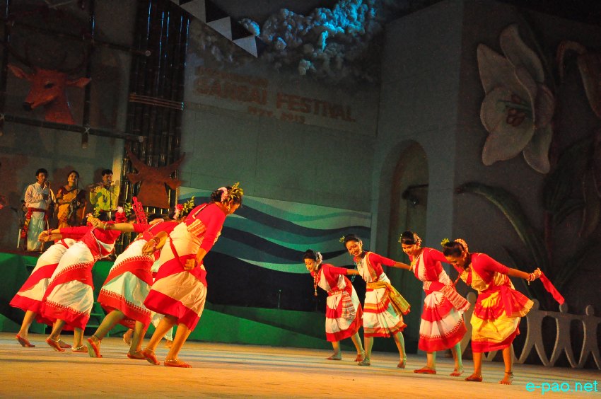 Day 8 : Cultural from Assam  performance  at Manipur Sangai Tourism Festival 2013  at BOAT, Imphal :: November 28 2013