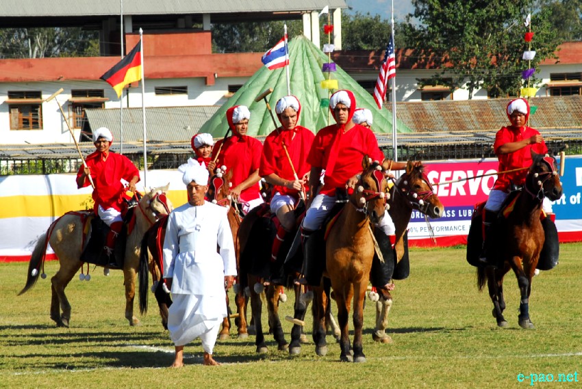 Pana Kangjei Exhibition Match at the world Oldest Polo Ground, Mapal Kangjeibung on November 28 2013