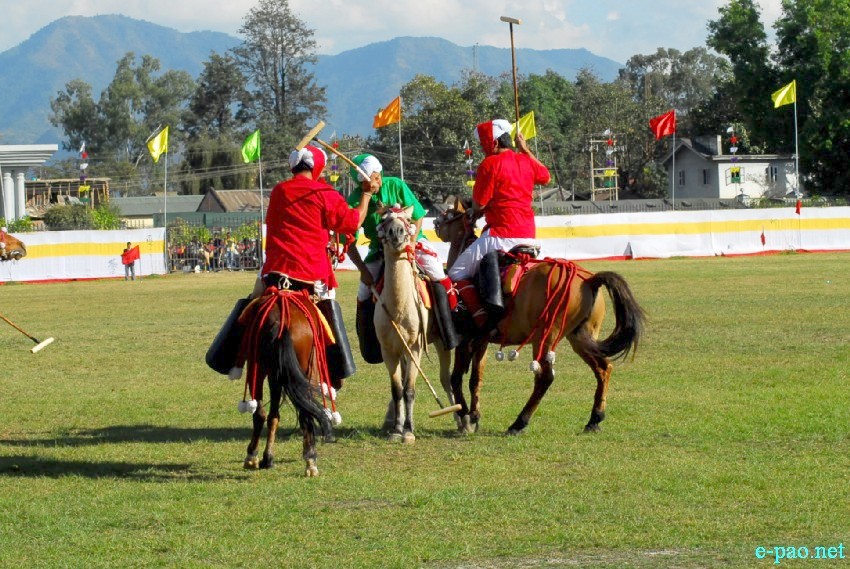 Pana Kangjei Exhibition Match at    at 7th International Polo Tournament 2013  at the world Oldest Polo Ground, Mapal Kangjeibung :: November 28 2013
