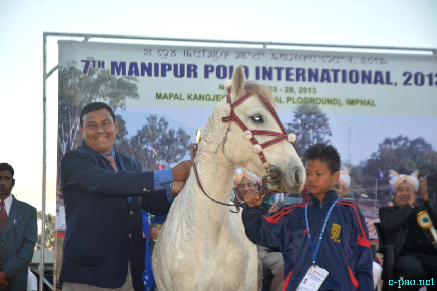 Final :: India Team B(Manipur) Vs USA    at 7th International Polo Tournament 2013  at the world Oldest Polo Ground, Mapal Kangjeibung :: November 28 2013