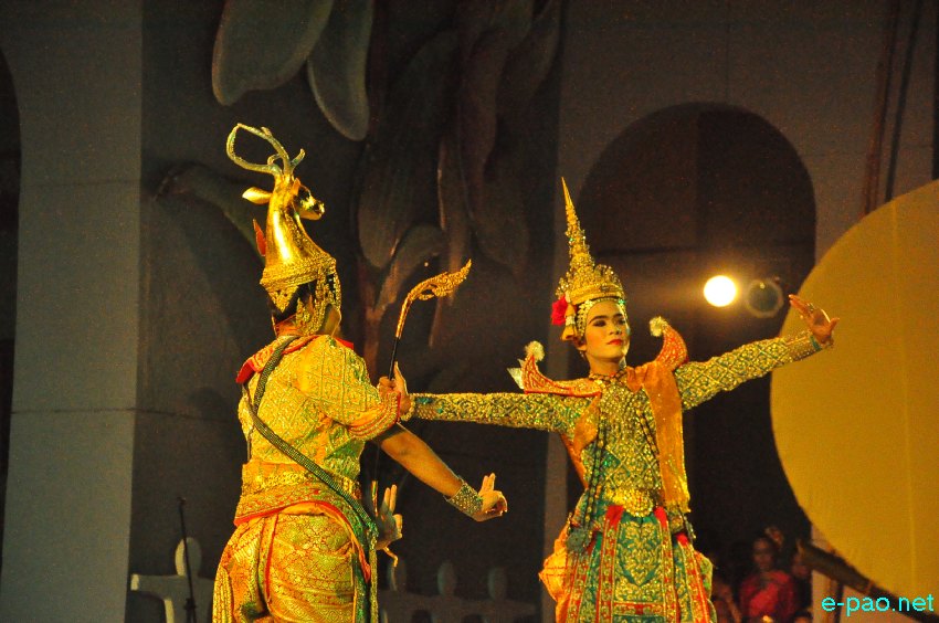 Day 8 : Cultural Dance from Thailand  performance  at Manipur Sangai Tourism Festival 2013  at BOAT, Imphal :: November 28 2013