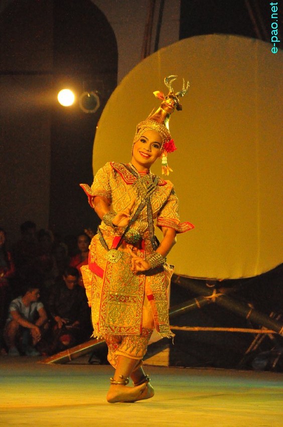 Day 8 : Cultural Dance from Thailand  performance  at Manipur Sangai Tourism Festival 2013  at BOAT, Imphal :: November 28 2013