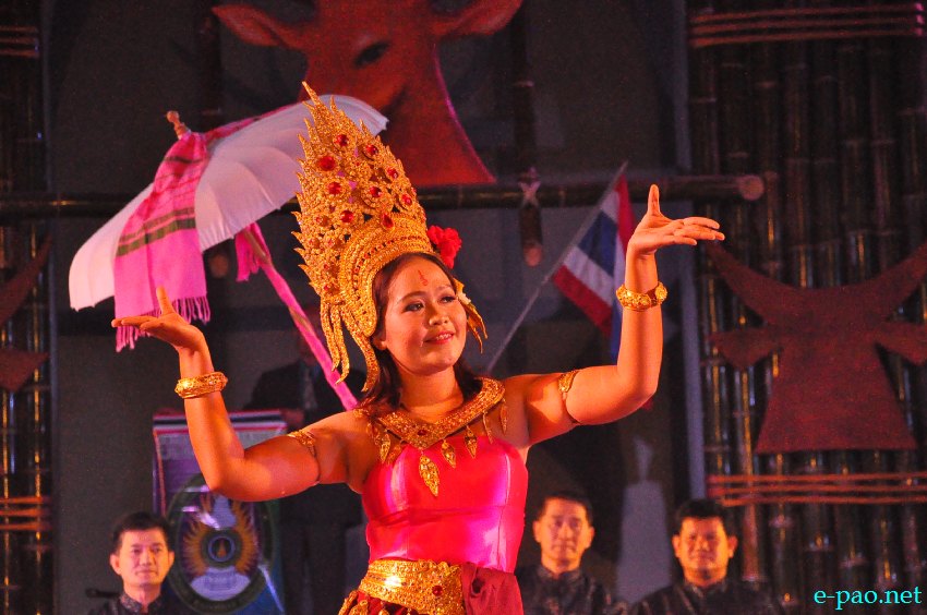 Day 8 : Cultural Dance from Thailand  performance  at Manipur Sangai Tourism Festival 2013  at BOAT, Imphal :: November 28 2013