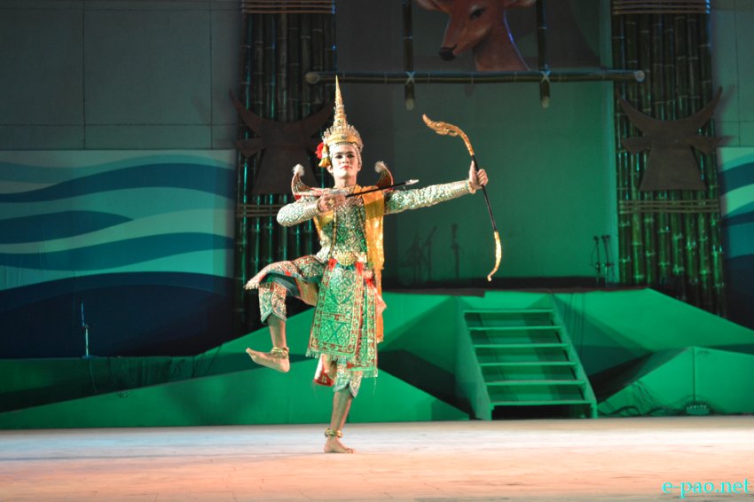 Day 8 : Cultural Dance from Thailand  performance  at Manipur Sangai Tourism Festival 2013  at BOAT, Imphal :: November 28 2013