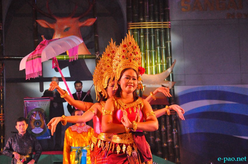 Day 8 : Cultural Dance from Thailand  performance  at Manipur Sangai Tourism Festival 2013  at BOAT, Imphal :: November 28 2013