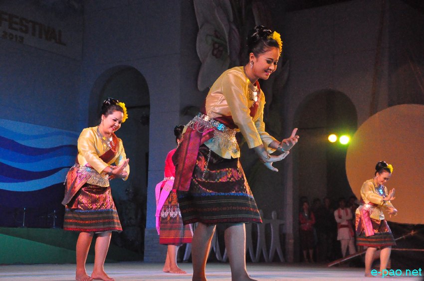 Day 8 : Cultural Dance from Thailand  performance  at Manipur Sangai Tourism Festival 2013  at BOAT, Imphal :: November 28 2013