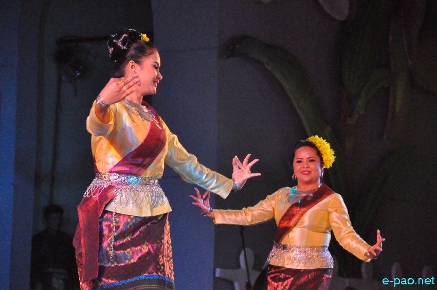 Day 8 : Cultural Dance from Thailand  performance  at Manipur Sangai Tourism Festival 2013  at BOAT, Imphal :: November 28 2013