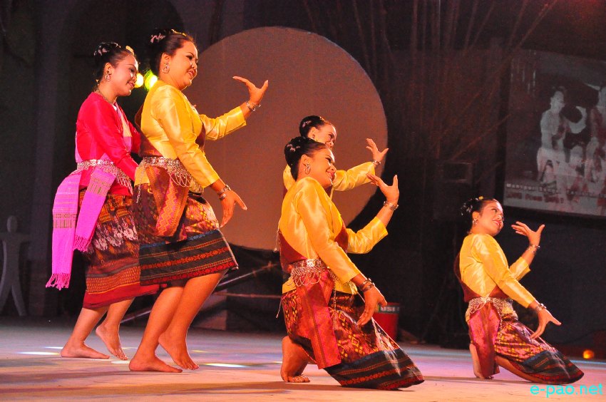 Day 8 : Cultural Dance from Thailand  performance  at Manipur Sangai Tourism Festival 2013  at BOAT, Imphal :: November 28 2013