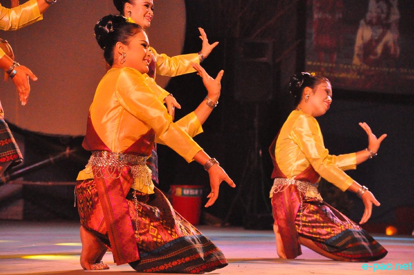 Day 8 : Cultural Dance from Thailand  performance  at Manipur Sangai Tourism Festival 2013  at BOAT, Imphal :: November 28 2013