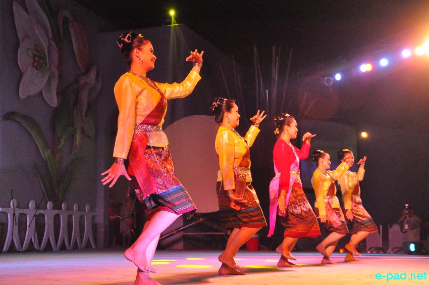 Day 8 : Cultural Dance from Thailand  performance  at Manipur Sangai Tourism Festival 2013  at BOAT, Imphal :: November 28 2013