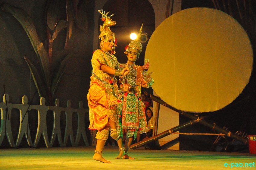 Day 8 : Cultural Dance from Thailand  performance  at Manipur Sangai Tourism Festival 2013  at BOAT, Imphal :: November 28 2013