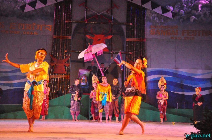 Day 8 : Cultural Dance from Thailand  performance  at Manipur Sangai Tourism Festival 2013  at BOAT, Imphal :: November 28 2013