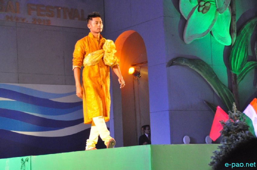 Day 9 :  A Fashion Parade  at Manipur Sangai Tourism Festival 2013  at BOAT, Imphal :: November 29 2013