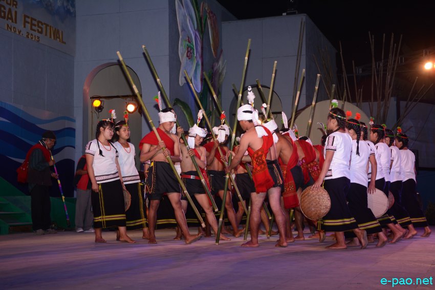 Day 7 : Cultural from Ukhrul District performance  at Manipur Sangai Tourism Festival 2013  at BOAT, Imphal :: November 27 2013