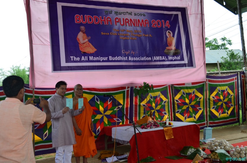 Buddha Purnima observed Thongju Part II :: 14 May 2014