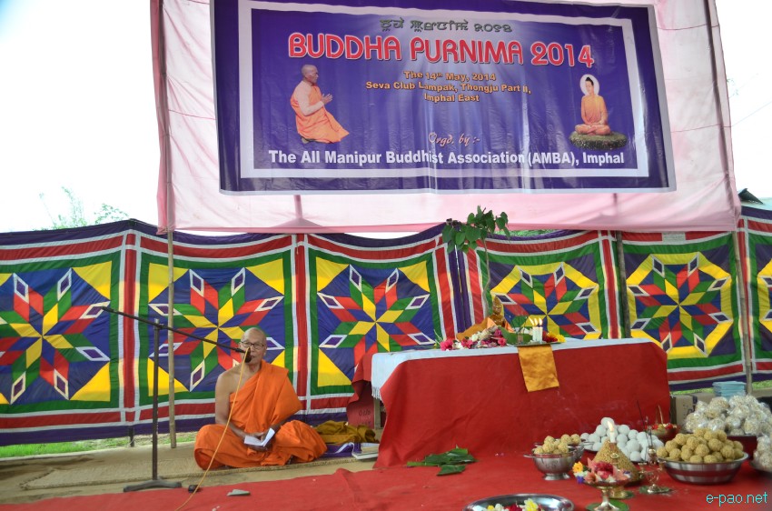 Buddha Purnima observed Thongju Part II :: 14 May 2014