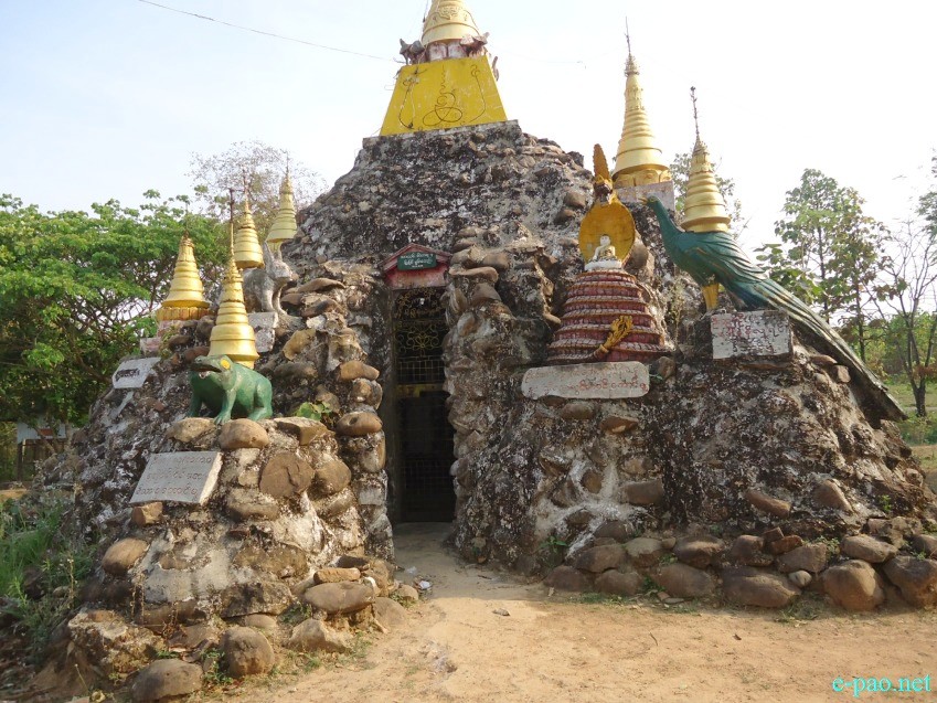 The Thingyan festival (water festival) of the Myanmarese celebrated at Tamu and Namthalong :: April 15 2015
