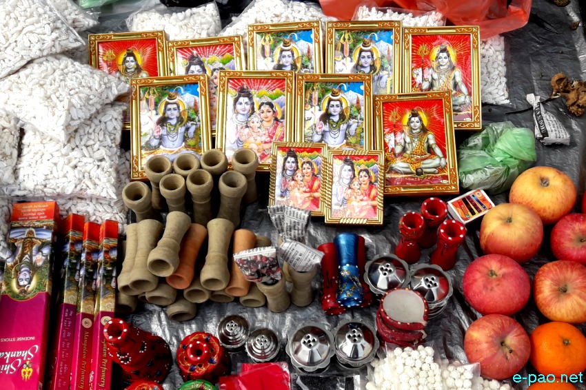 Shopping List for Shivaratri  at Singjamei and Pisumthong,  Imphal ::  22nd February 2020