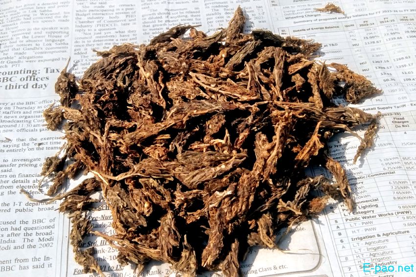 Shopping List for Shivaratri  at Singjamei Thong and Pishum Imphal ::  19th February 2023