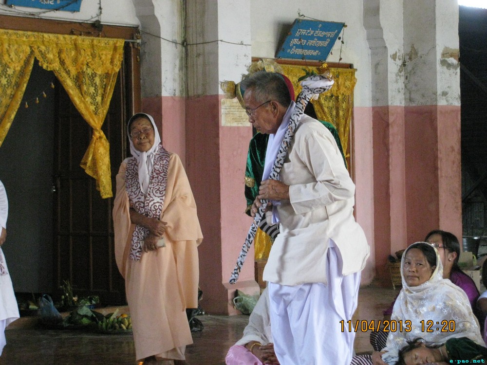 Cheithaba of Sajibu Nongma panba 2013 at Uttra Sanglen of Sana Konung, Imphal :: April 11 2013